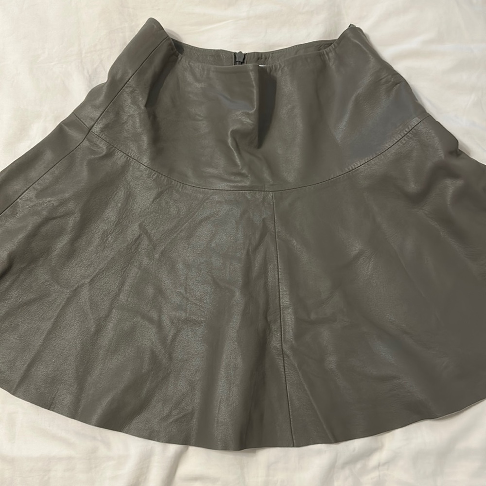 Gorgeous Leather Mini Skirt